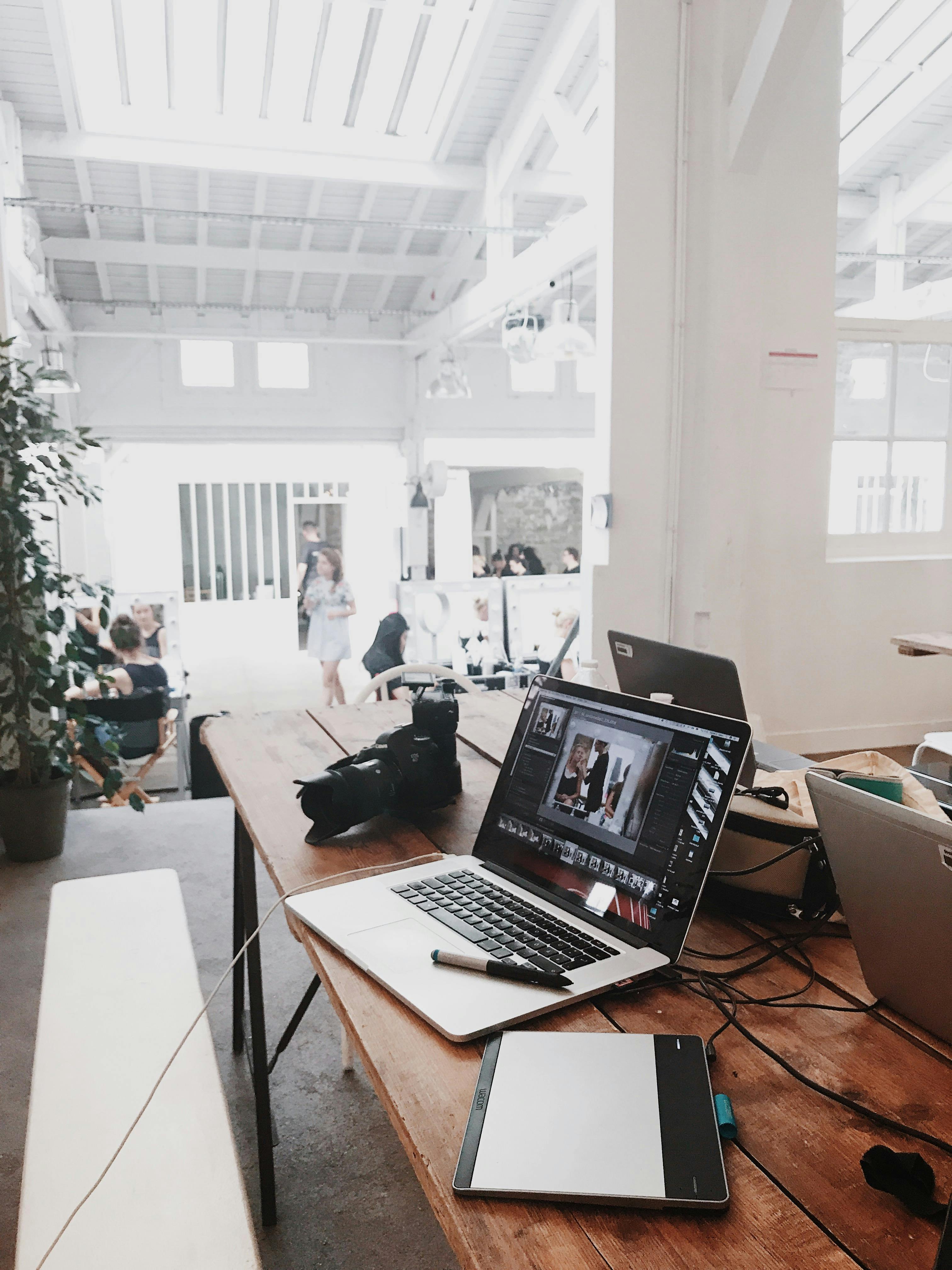Technology and digital transformation background